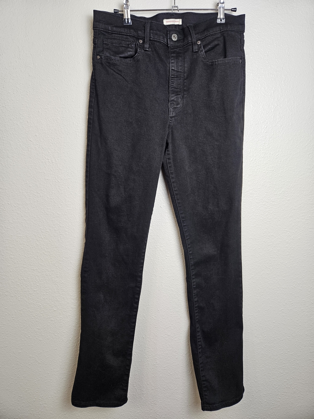 Levi's High-Rise Women's Black Jeans Size 31